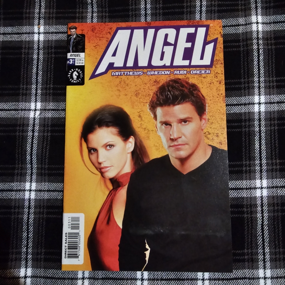 Angel Dark Horse Comics 3 of 4 Comic | Joss Whedon | Buffy The Vampire Slayer